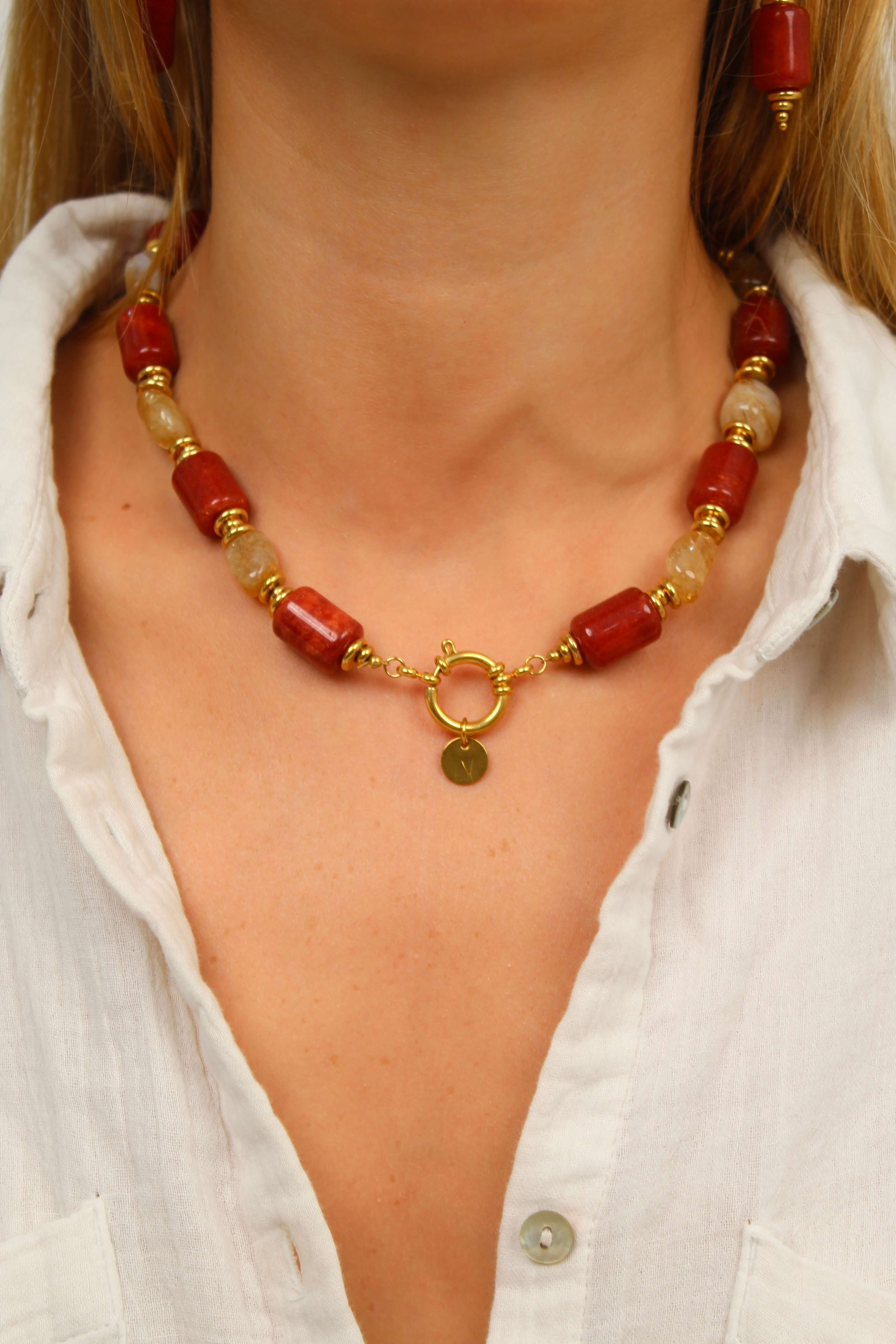 Collier Transformable EDITH Vive by Lou