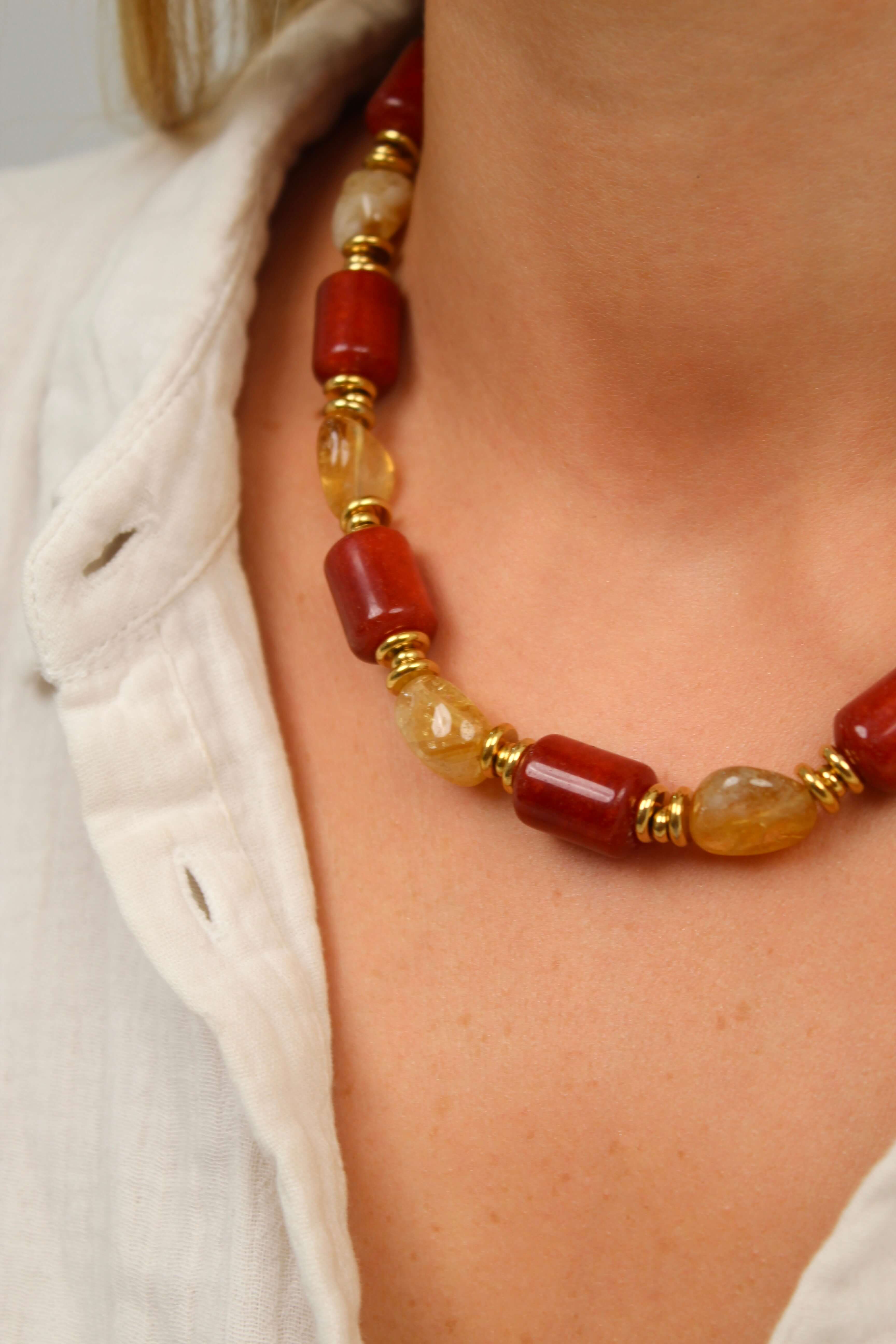 Collier Transformable EDITH Vive by Lou